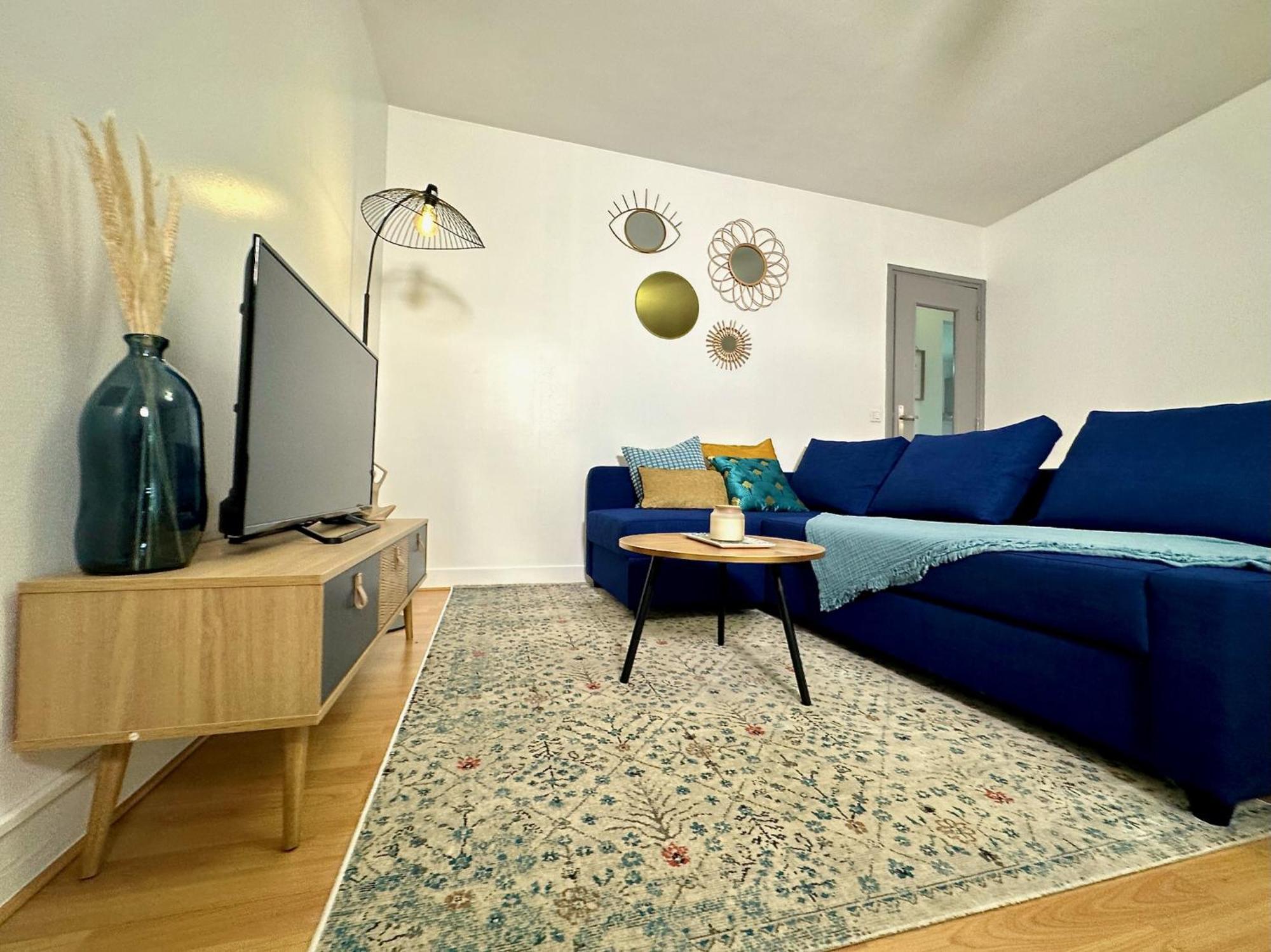 Le Bleu Soleil - A 2 Min Du Metro - 7 Min De Paris Apartamento Maisons-Alfort Exterior foto